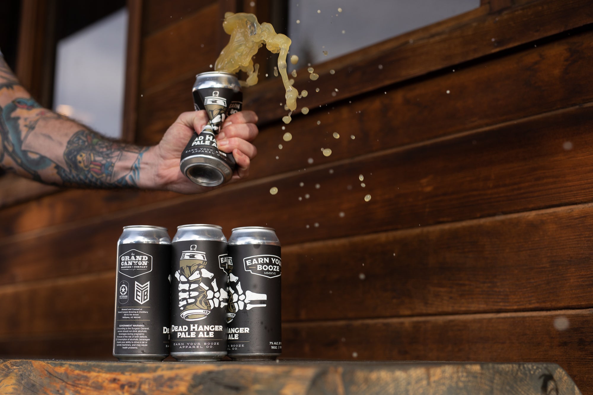 Grand Canyon Brewing + Distillery Collaboration on Dead Hanger Hazy Pale Ale