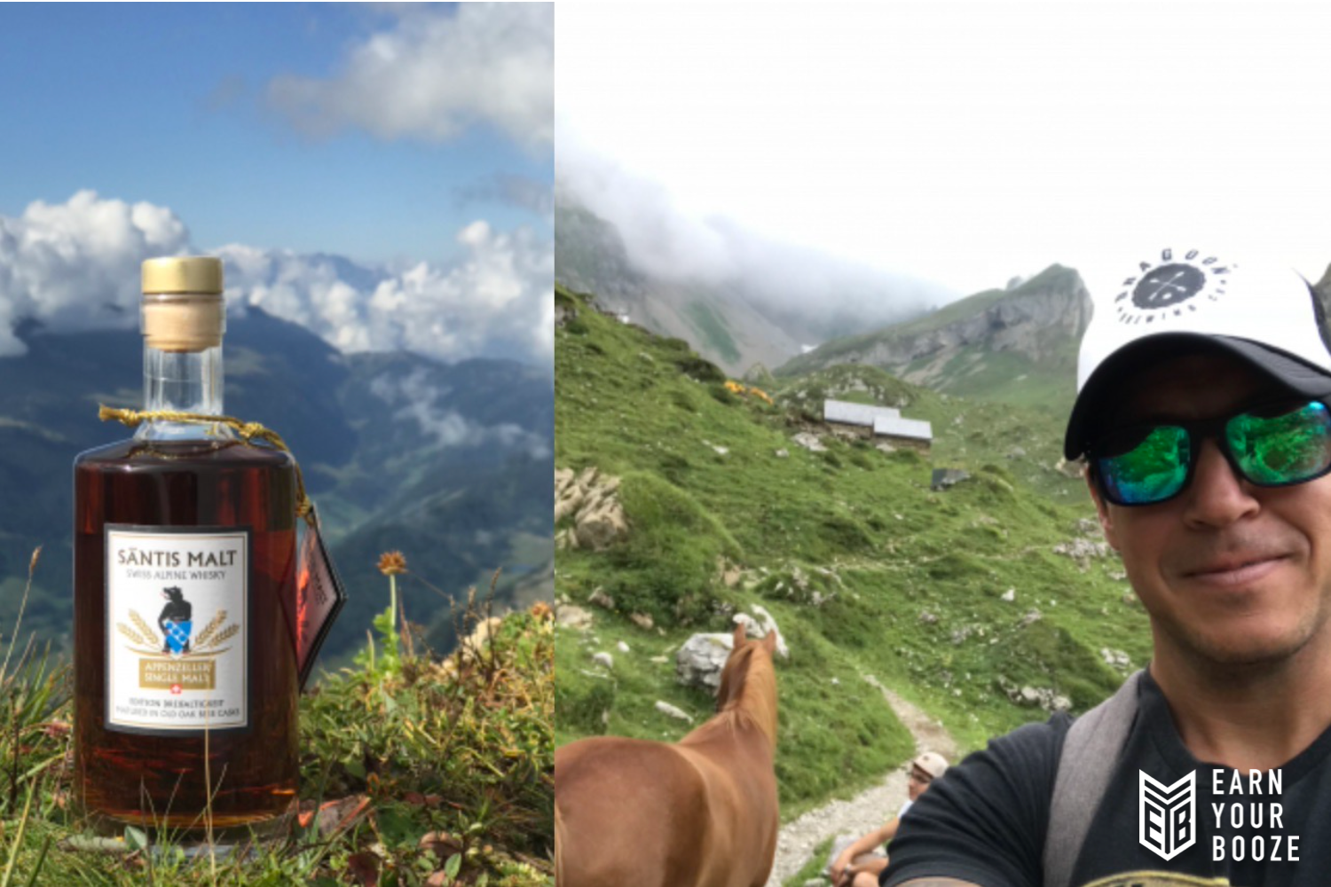 WHISKEY & HIKING ABOVE THE CLOUDS IN SWITZERLAND