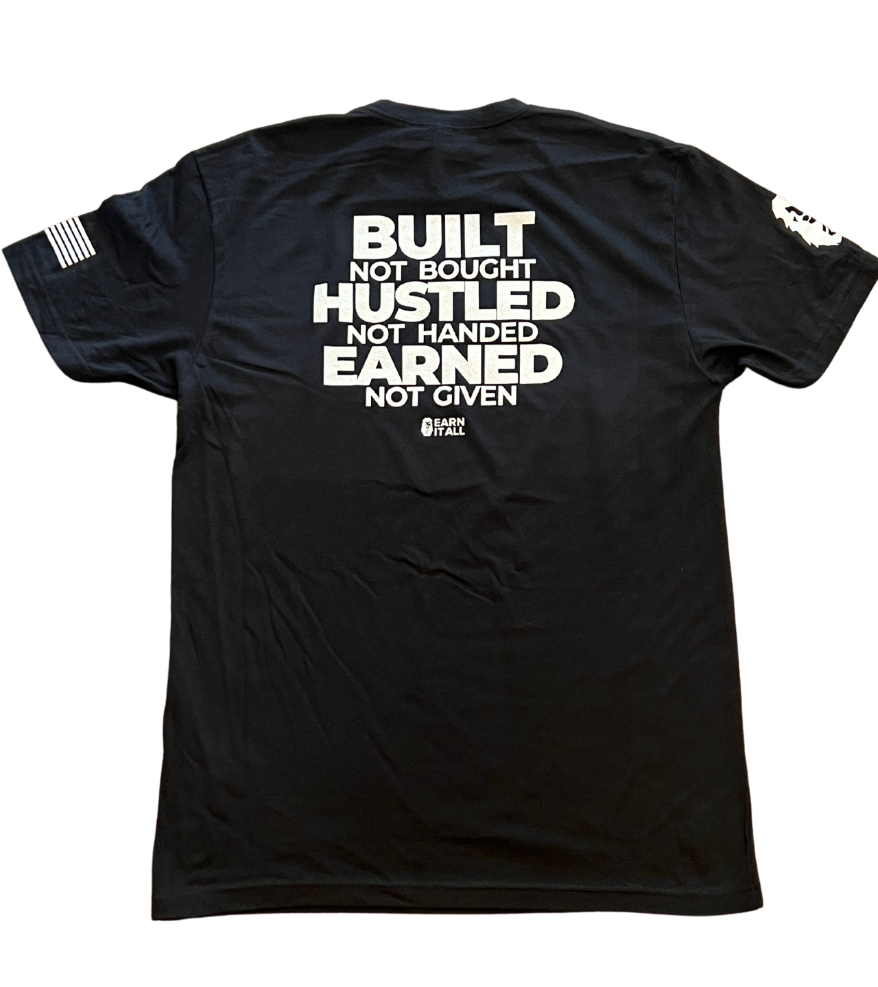 Elliott Army | Earned Not Given Tee (Black)Earn Your Booze