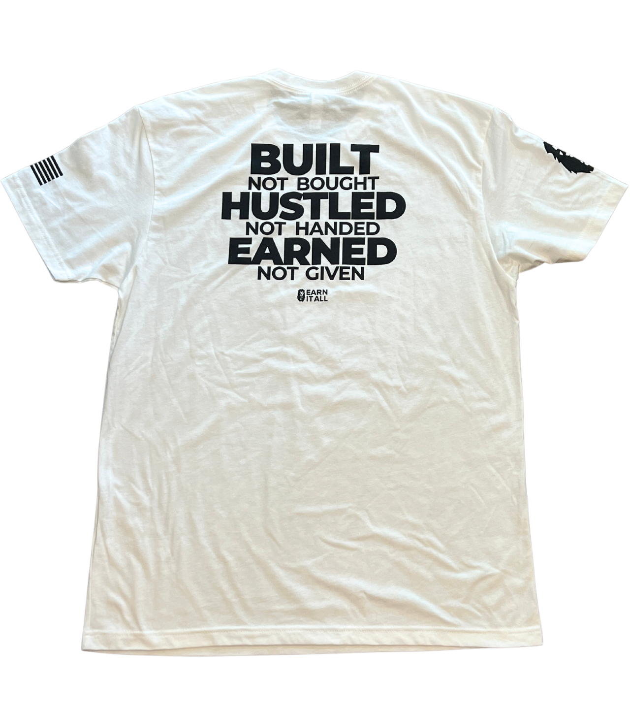 Elliott Army | Earned Not Given Tee (White)Earn Your Booze