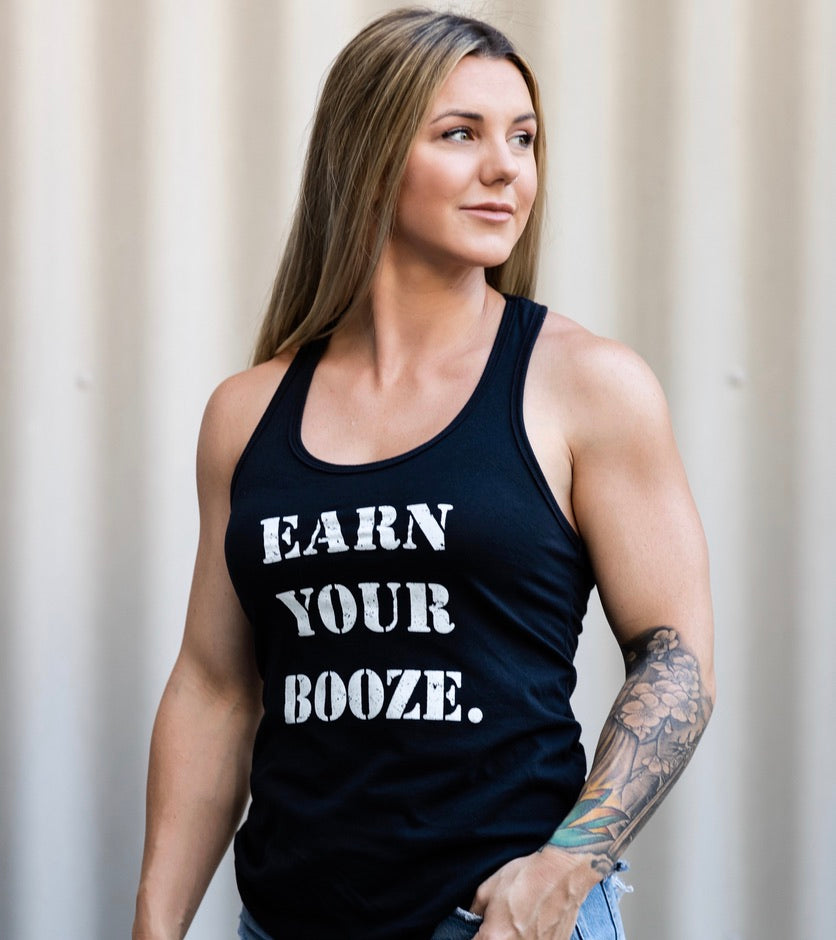 Earn Your Booze Women's TankEarn Your Booze