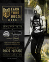 #EarnYourBoozeWeek JAN 13-16 w/ F45 | TruFusion | Riot House | BallantinesEarn Your Booze