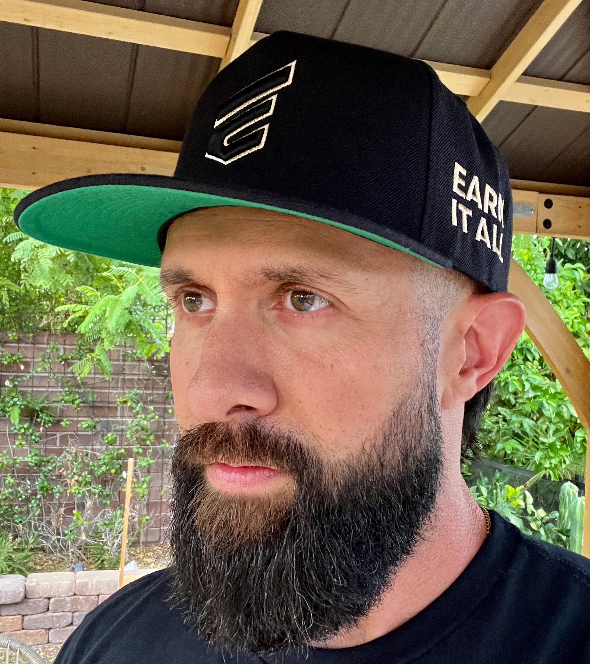 Earn It All Flat Bill HatEarn Your Booze