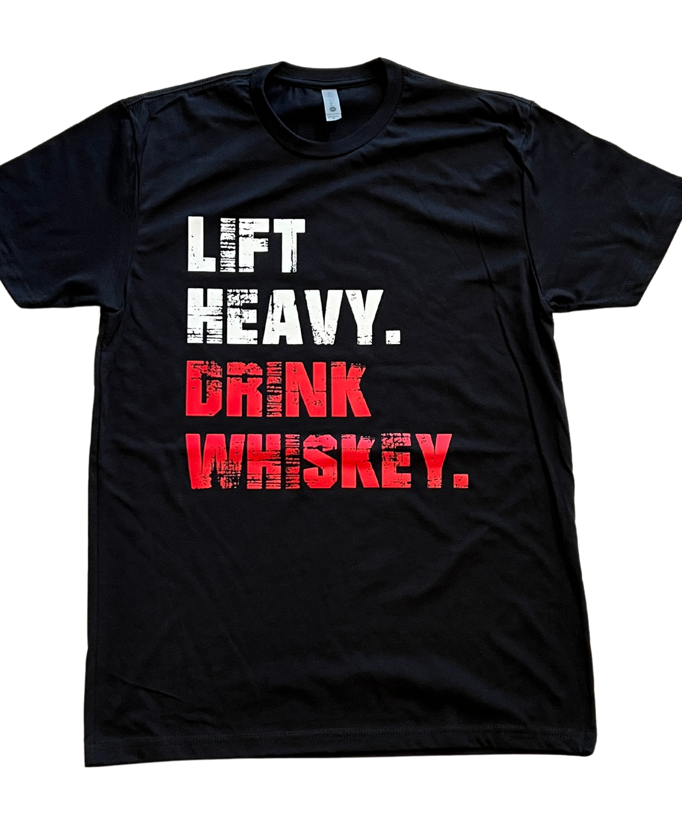 Lift Heavy Drink Whiskey TeeEarn Your Booze