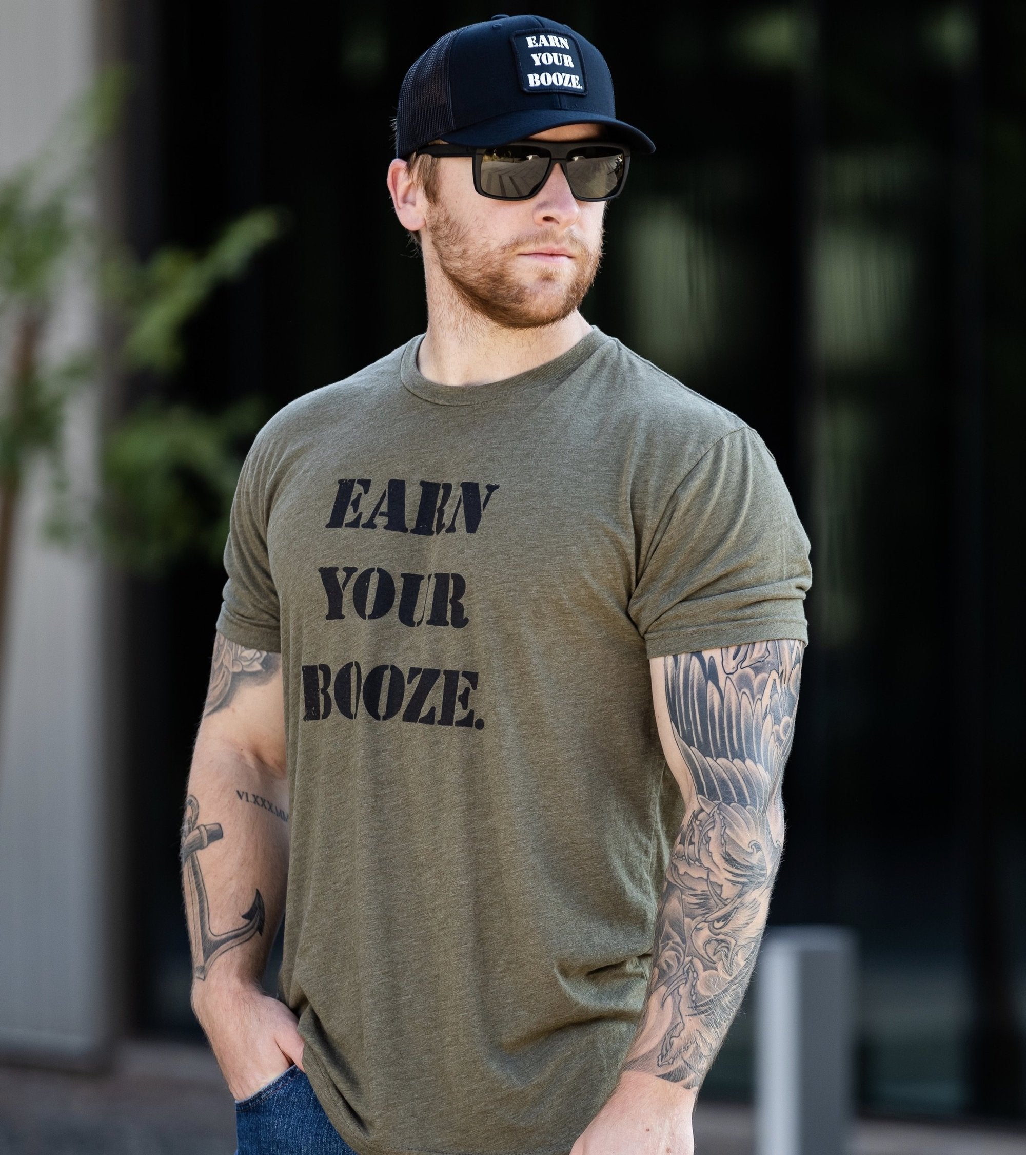 Earn Your Booze TeeEarn Your Booze