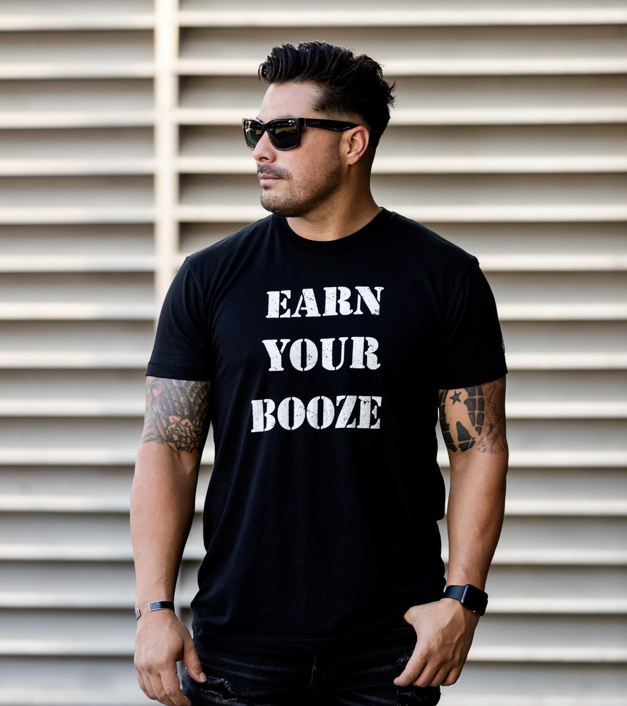 Earn Your Booze TeeEarn Your Booze